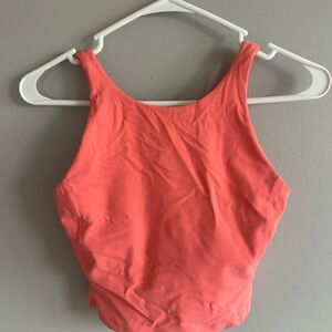 Lululemon Pink High Neck Align Tank Top